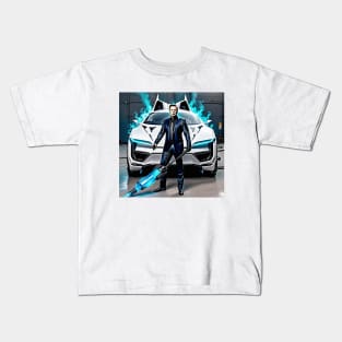 X man Elon Musk Kids T-Shirt